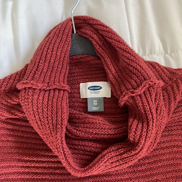 Old Navy Orange Sweater Dress XS S - Picture 2 of 6